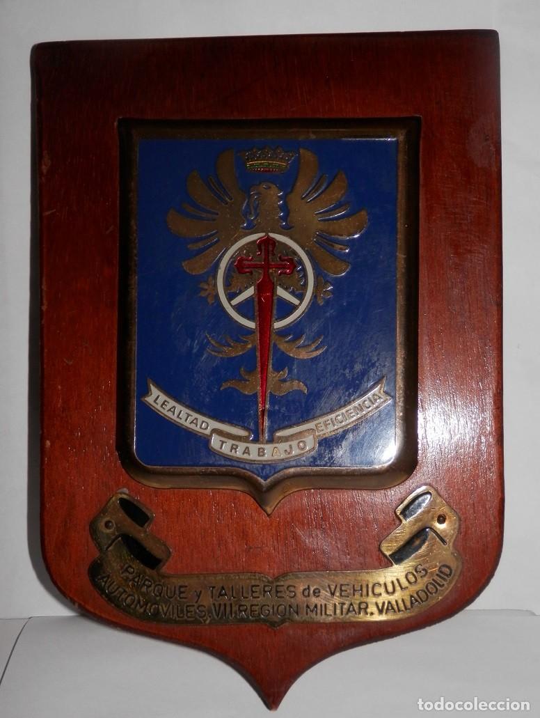 Militaria: METOPA DEL PARQUE Y TALLERES DE VEHICULOS VII REGION MILITAR VALLADOLID