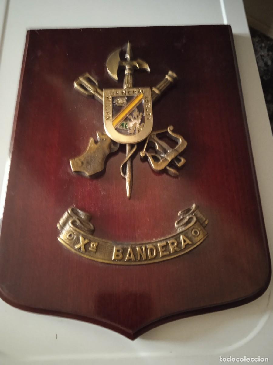 Militaria: METOPA LEGION X BANDERA GENERAL MILLAN ASTRAY