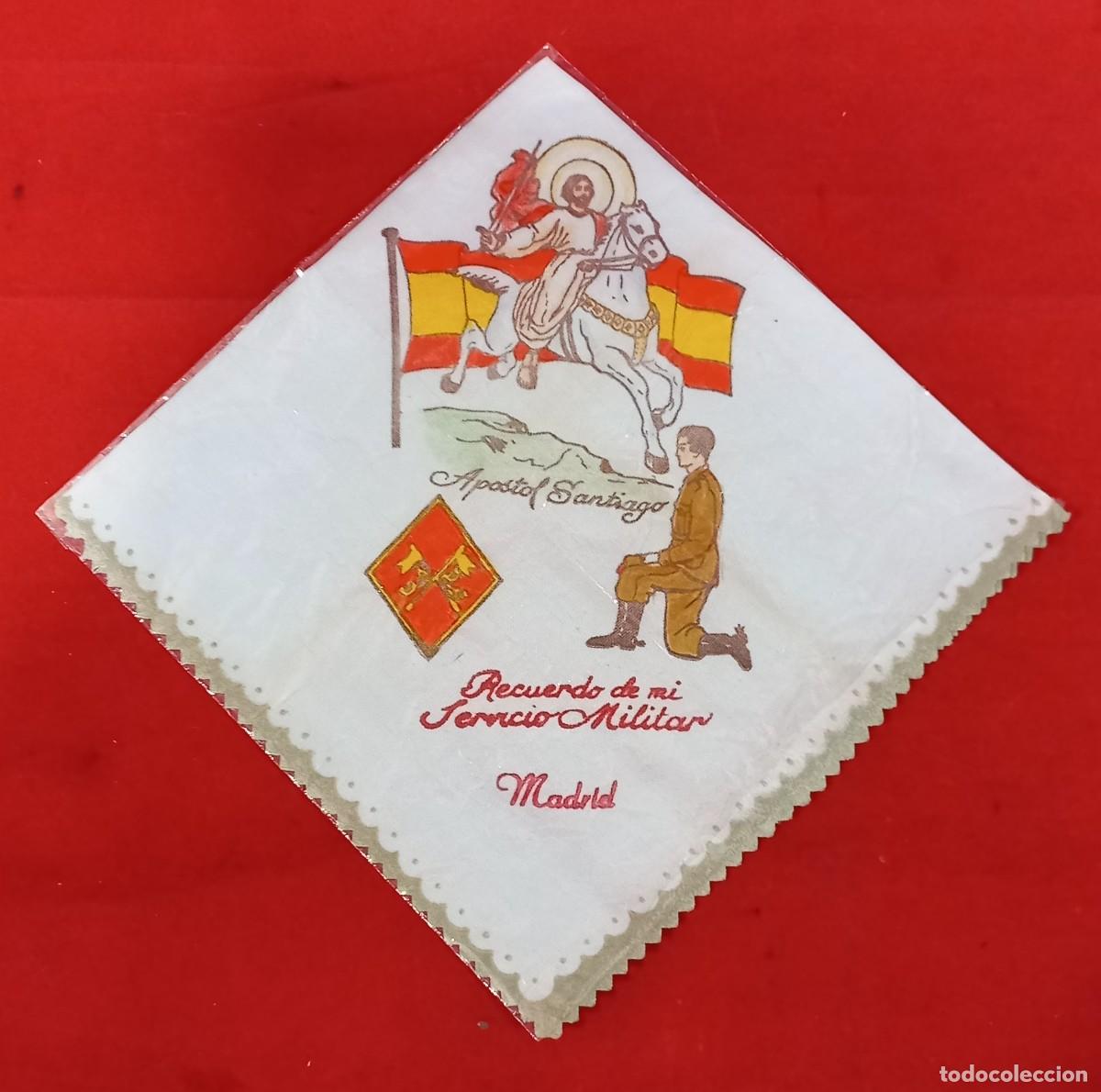 Militaria: ANTIGUO PA&Ntilde;UELO , RECUERDO DE MI SERVICIO MILITAR - MADRID