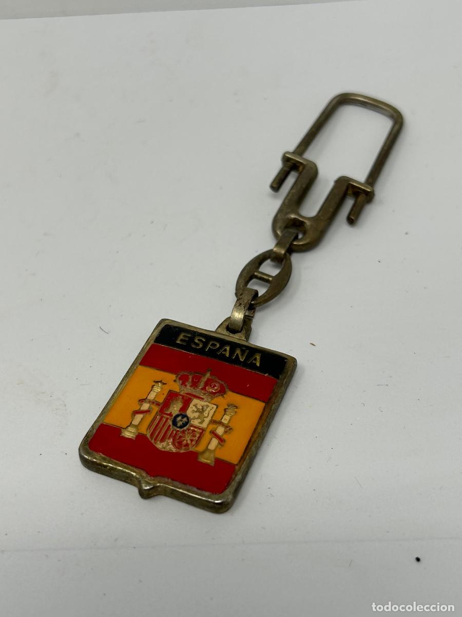Militaria: Llavero de Espa&ntilde;a. A&ntilde;os 80