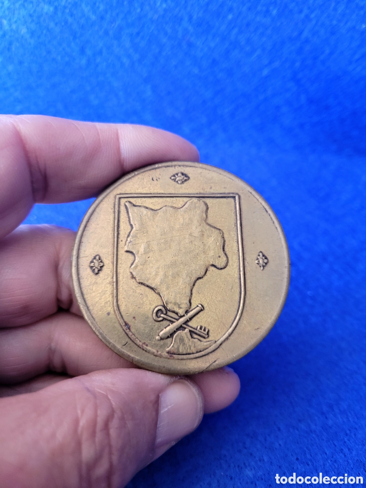 Militaria: PLACA MANDO ARTILLERIA DE COSTA