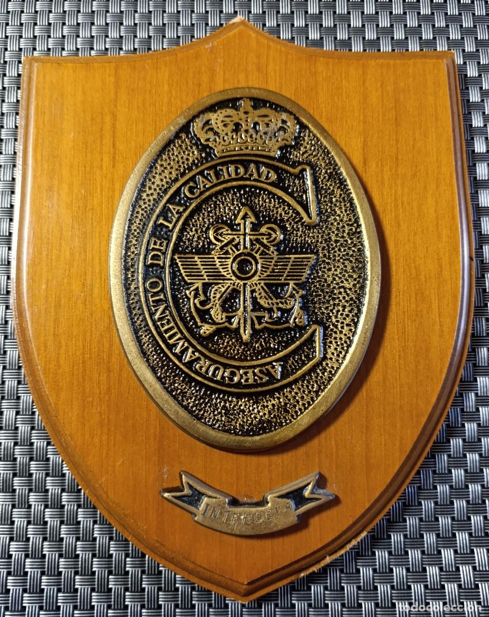 Military Antiques: Aseguramiento de la calidad Interdef 8 Ministerio de Defensa - Antigua metopa