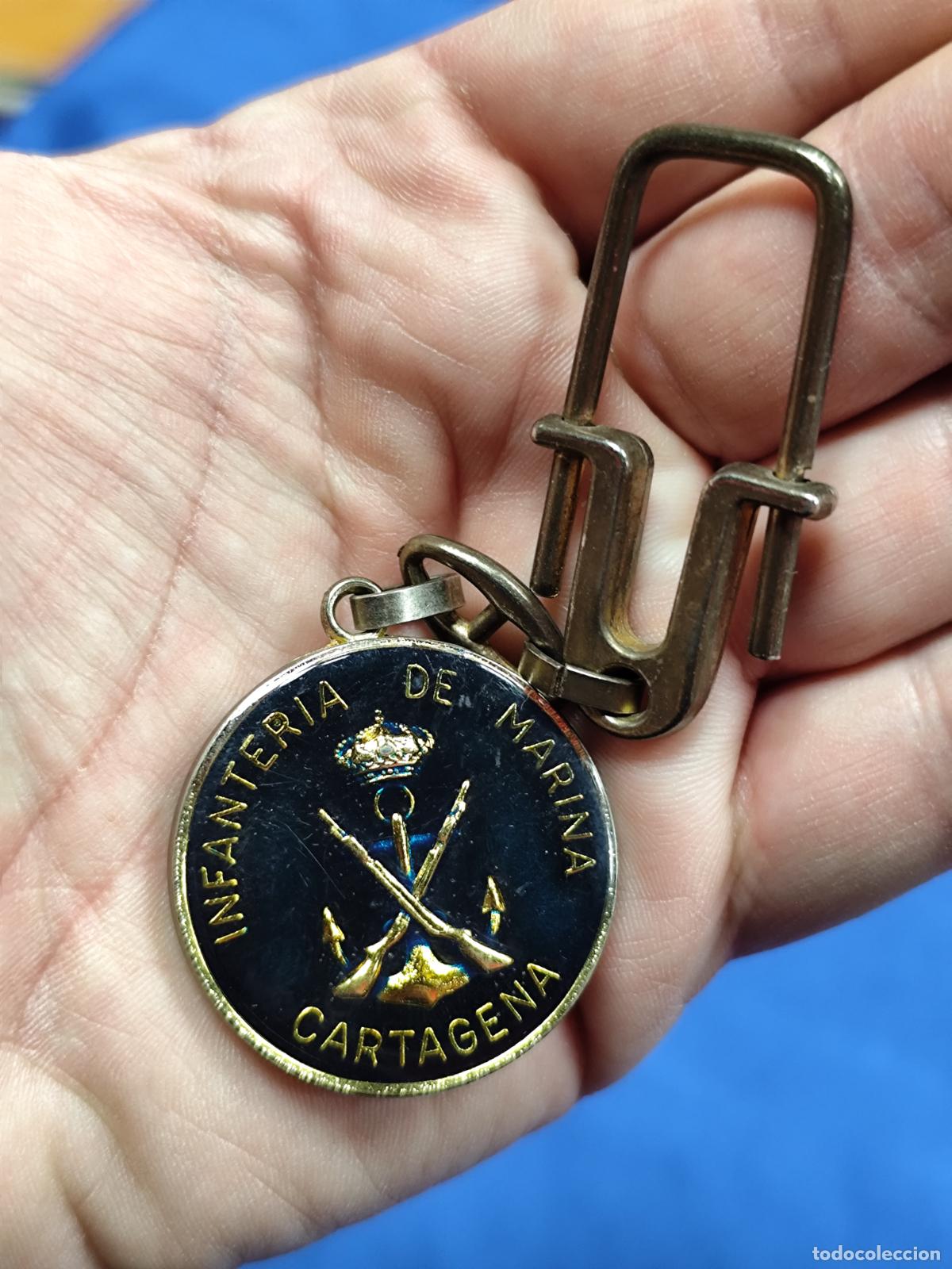 Militaria: TERCIO LEVANTE GRUKA IV - INFANTER&Iacute;A DE MARINA CARTAGENA LLAVERO MILITAR