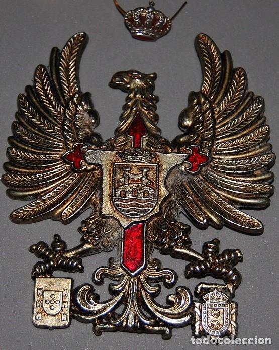 Military Antiques: ESCUDO/EMBLEMA EJERCITO DE TIERRA CENTRO DE INSTRUCCION DE RECLUTAS N&ordm; 13 FIGUEIREDO PONTEVEDRA