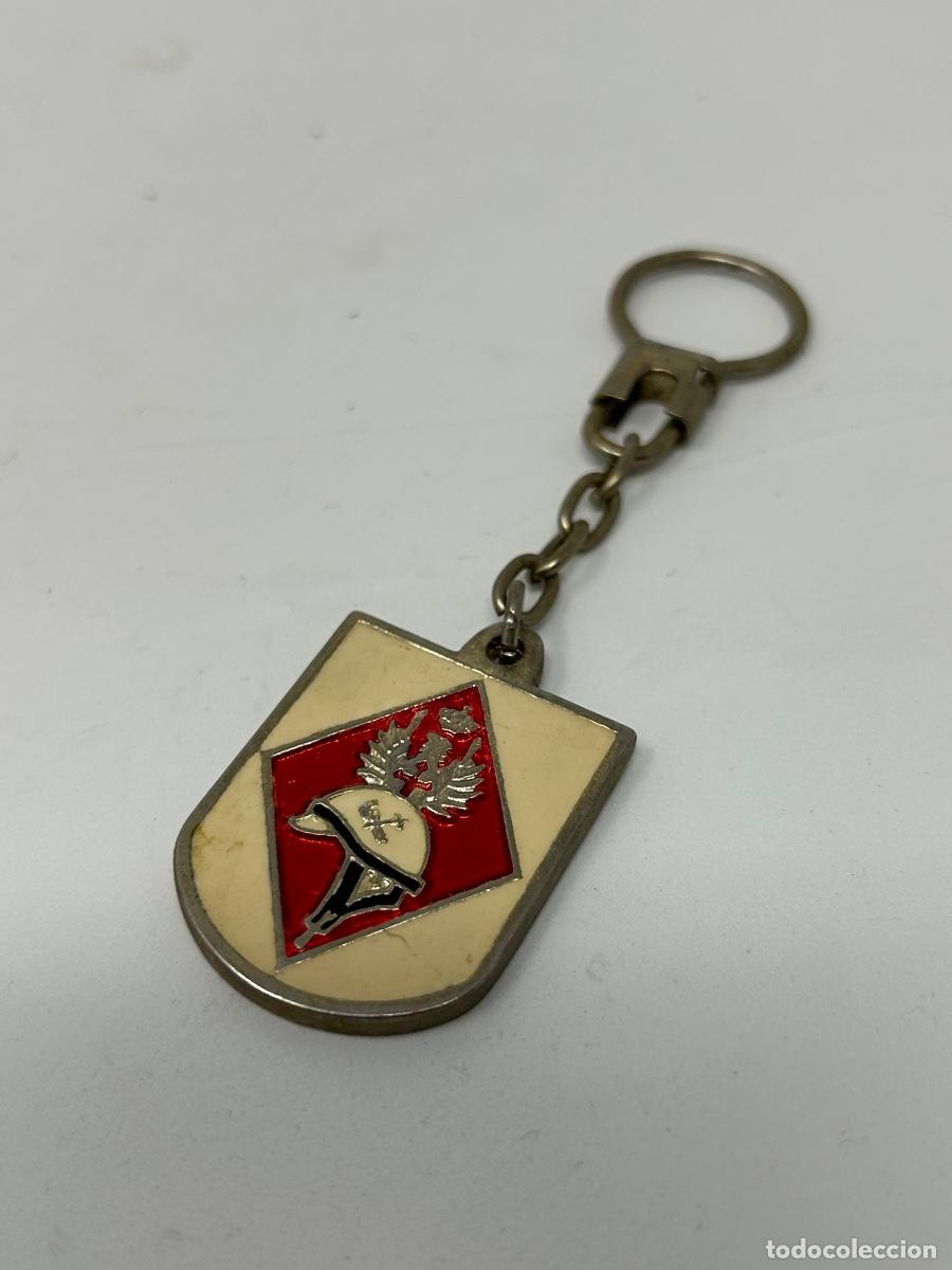 Military Antiques: Llavero de tropas motorizadas del Ej&eacute;rcito espa&ntilde;ol