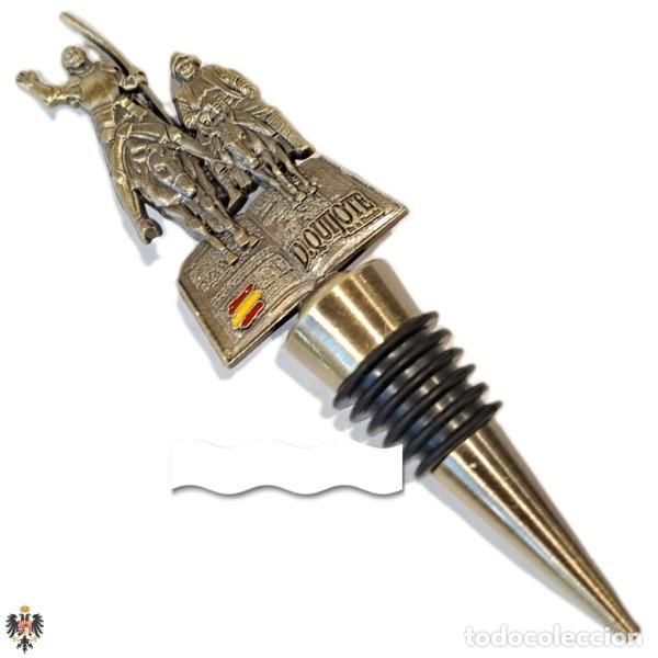 Militaria: TAPON VINO DON QUIJOTE DE LA MANCHA 9 CMS
