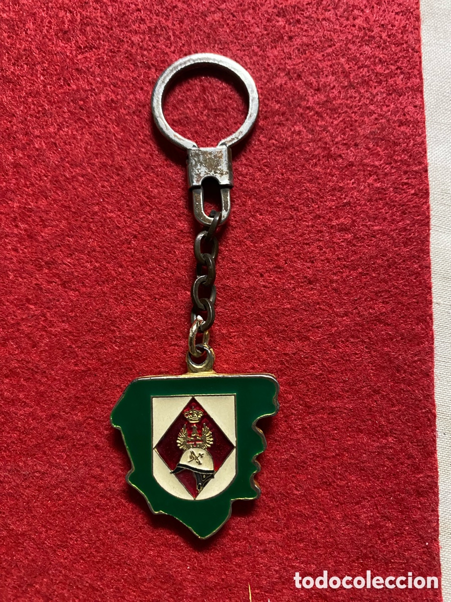 Militaria: LLAVERO ANTIGUO GUARDIA CIVIL DE TR&Aacute;FICO