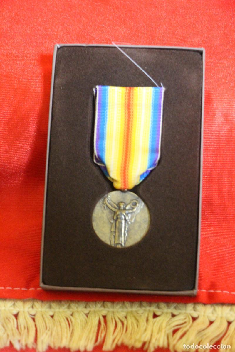 Military Antiques: Medalla interaliada victoria en la primera guerra mundial Francia