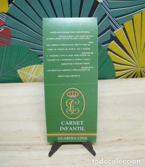 Military Antiques: Carnet Infantil Guardia Civil - Sin Usar