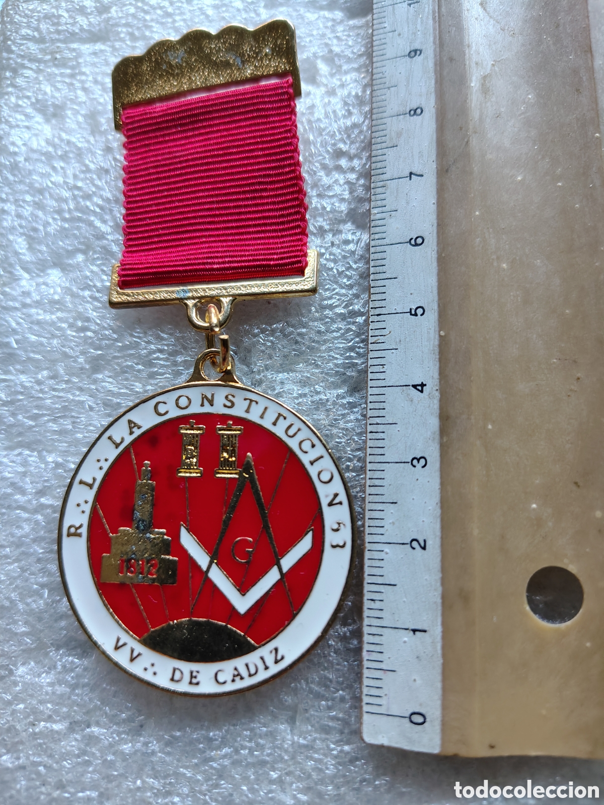 Military Antiques: MEDALLA MAS&Oacute;NICA, GRAN LOGIA DE ESPA&Ntilde;A