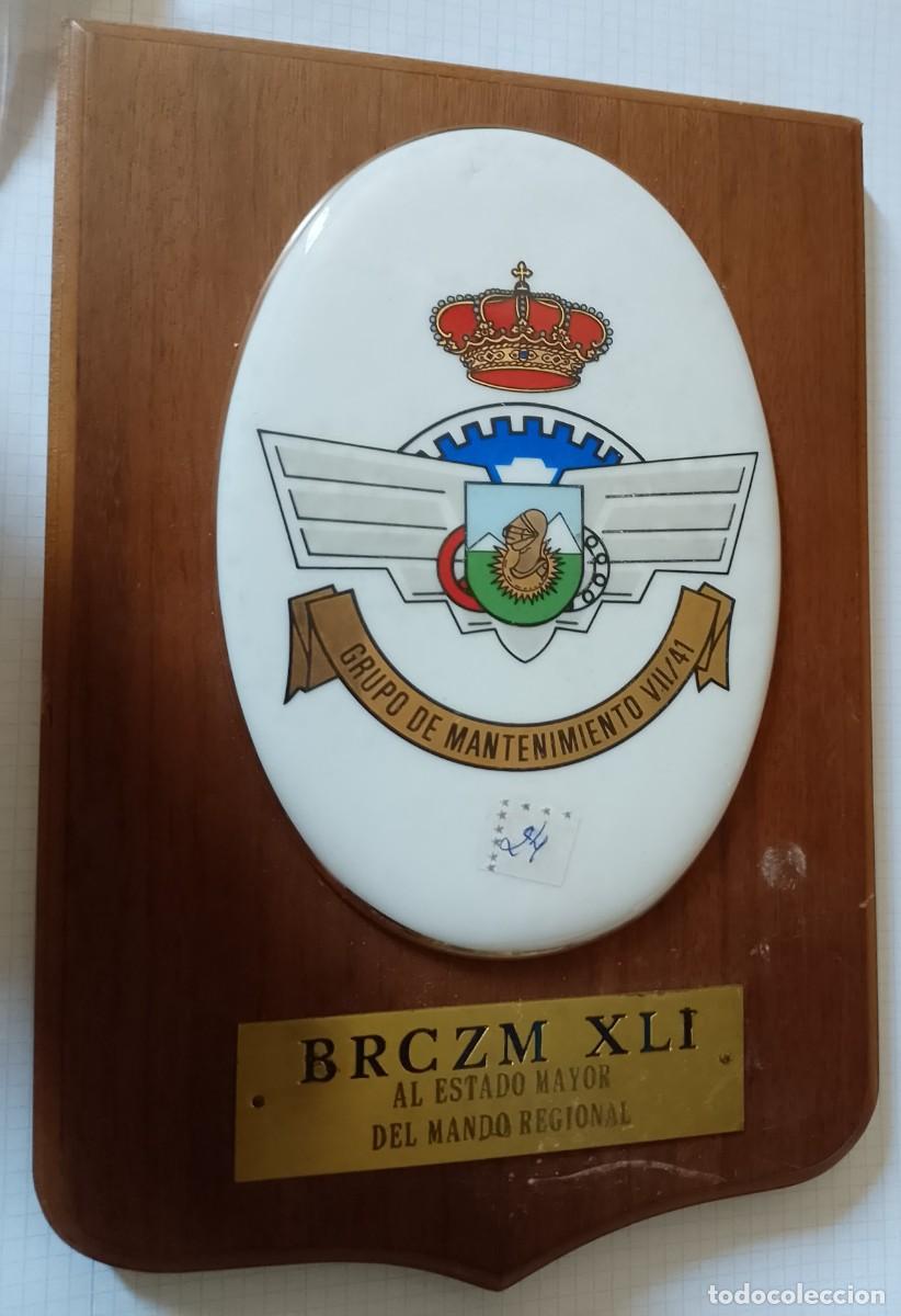 Militaria: Metopa BRCZM XLI, Al estado mayor del mando regional