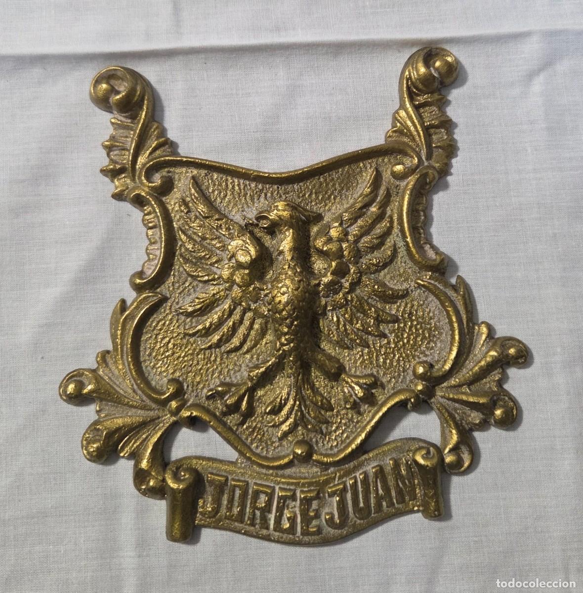 Militaria: Placa de Bronce Jorge Juan, Destructor D-25