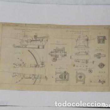 Military Antiques: L&aacute;mina original de la revue de l' artillerie francaise. Artillerie de la marine espagnole.