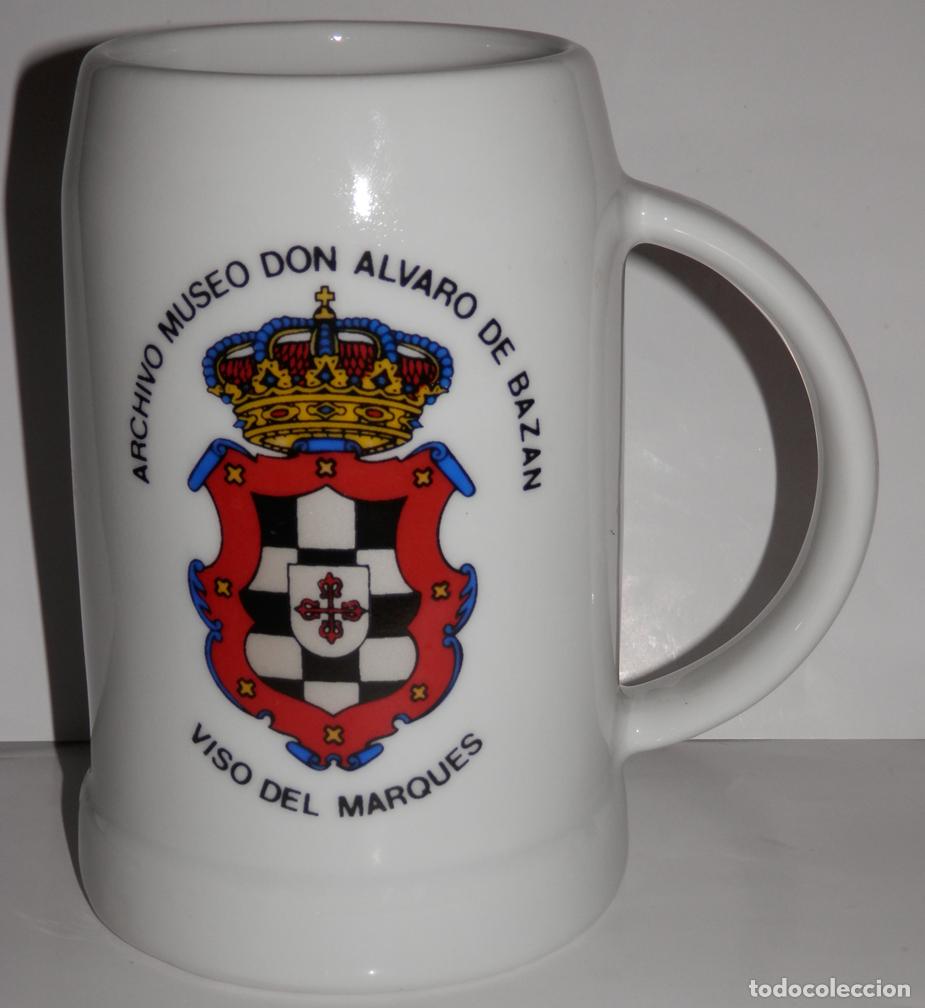Military Antiques: JARRA PORCELANA DEL ARCHIVO MUSEO DON ALBARO DE BAZAN