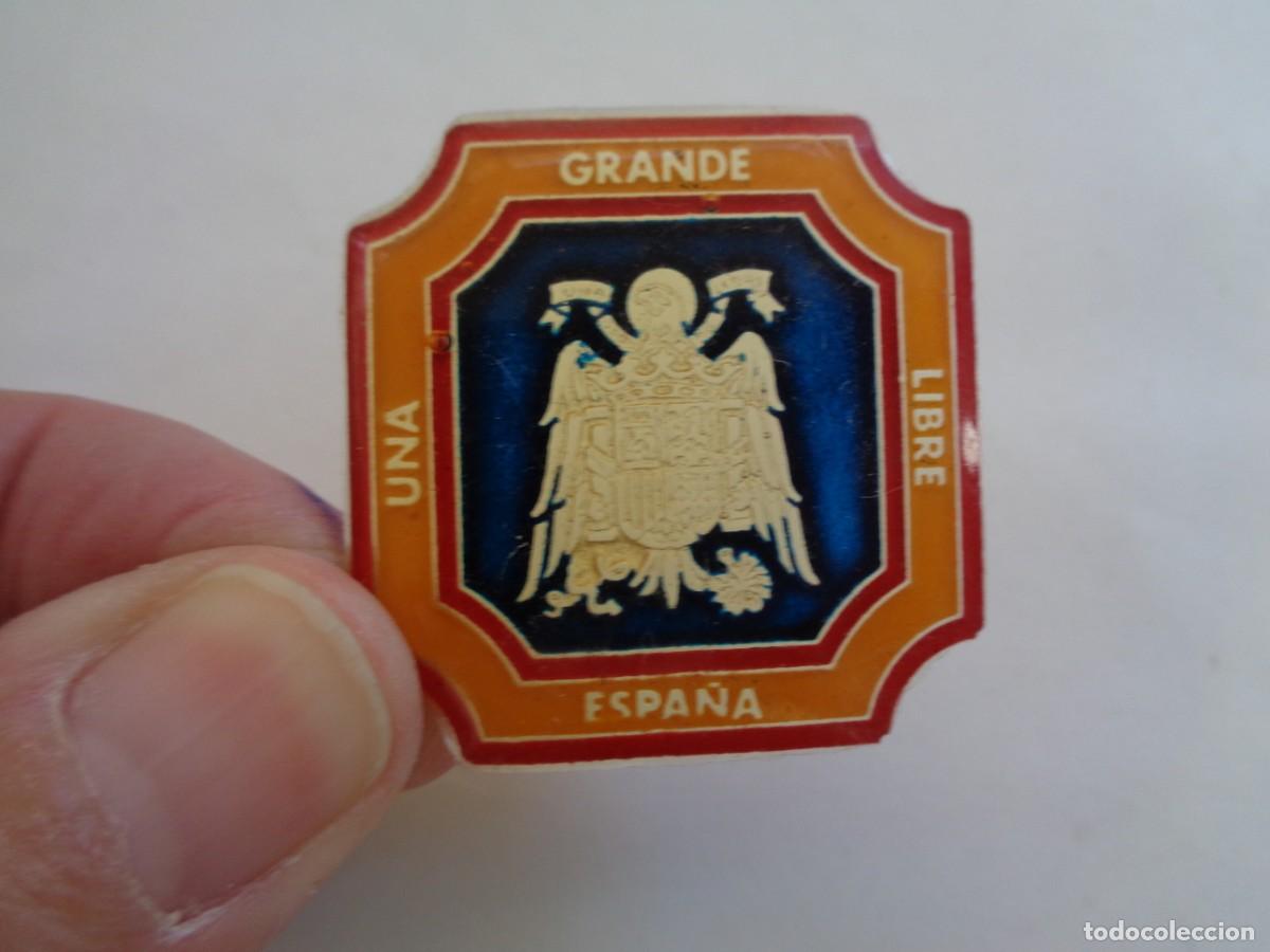 Military Antiques: ESPA&Ntilde;A , UNA , GRANDE Y LIBRE . AGUILA DE SAN JUAN . PIEZA DE PLASTICO TRANSPERENTE DE ???