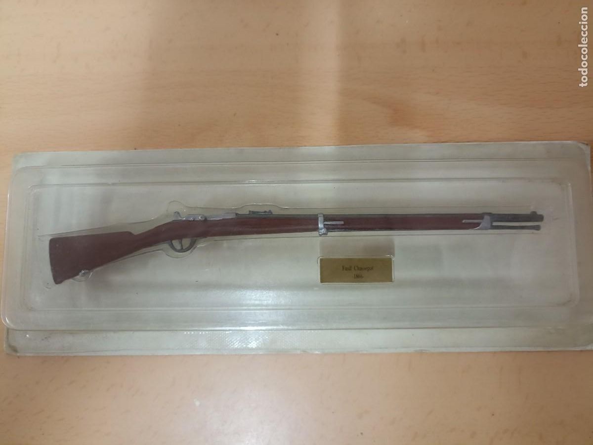Militaria: FUSIL CHASSEPOT 1866 REPRODUCCION DE ARMAS ANTIG&Uuml;AS