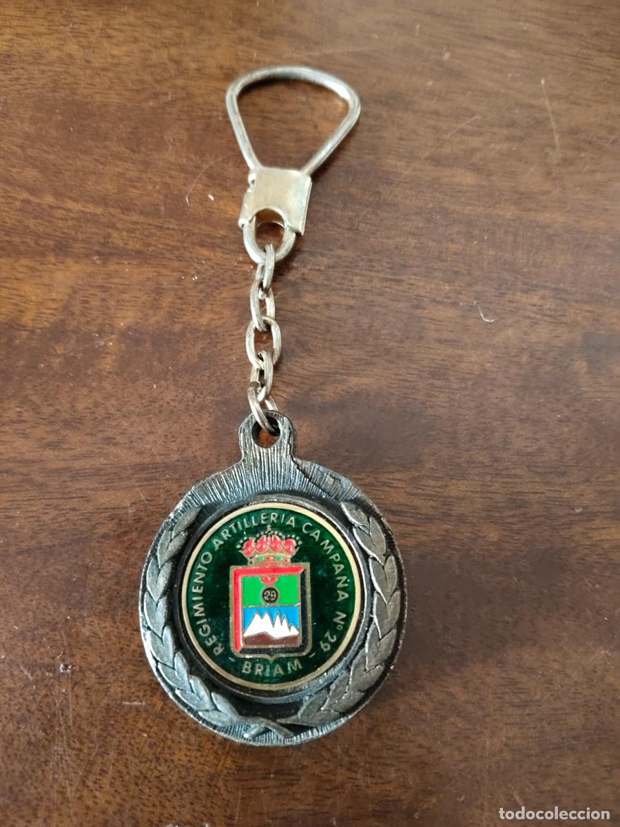 Militaria: Llavero Regimiento Artiller&iacute;a Campa&ntilde;a N&deg; 29, BRIAM.
