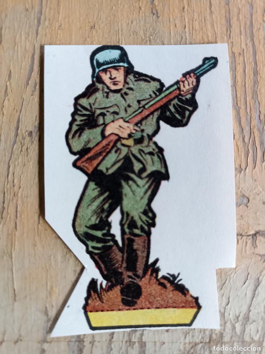 Militaria: Soldado alem&aacute;n recortable (B) (III Reich Hitler- Nazi- Alemania) WWII
