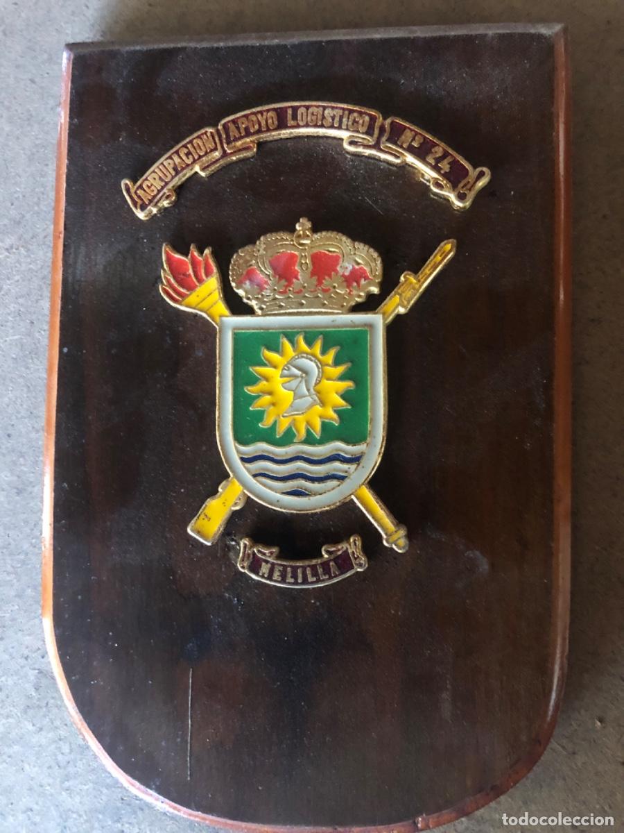 Militaria: METOPA. AGRUPACI&Oacute;N APOYO LOG&Iacute;STICO N 24. MELILLA