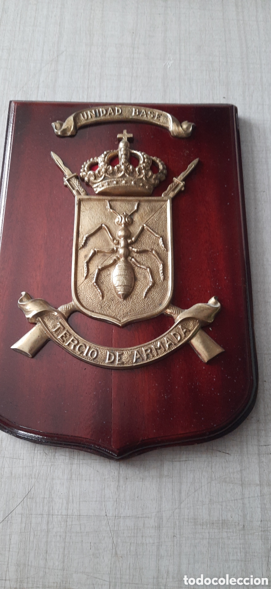 Militaria: Metopa unidad base tercio de armada- infanteria de marina