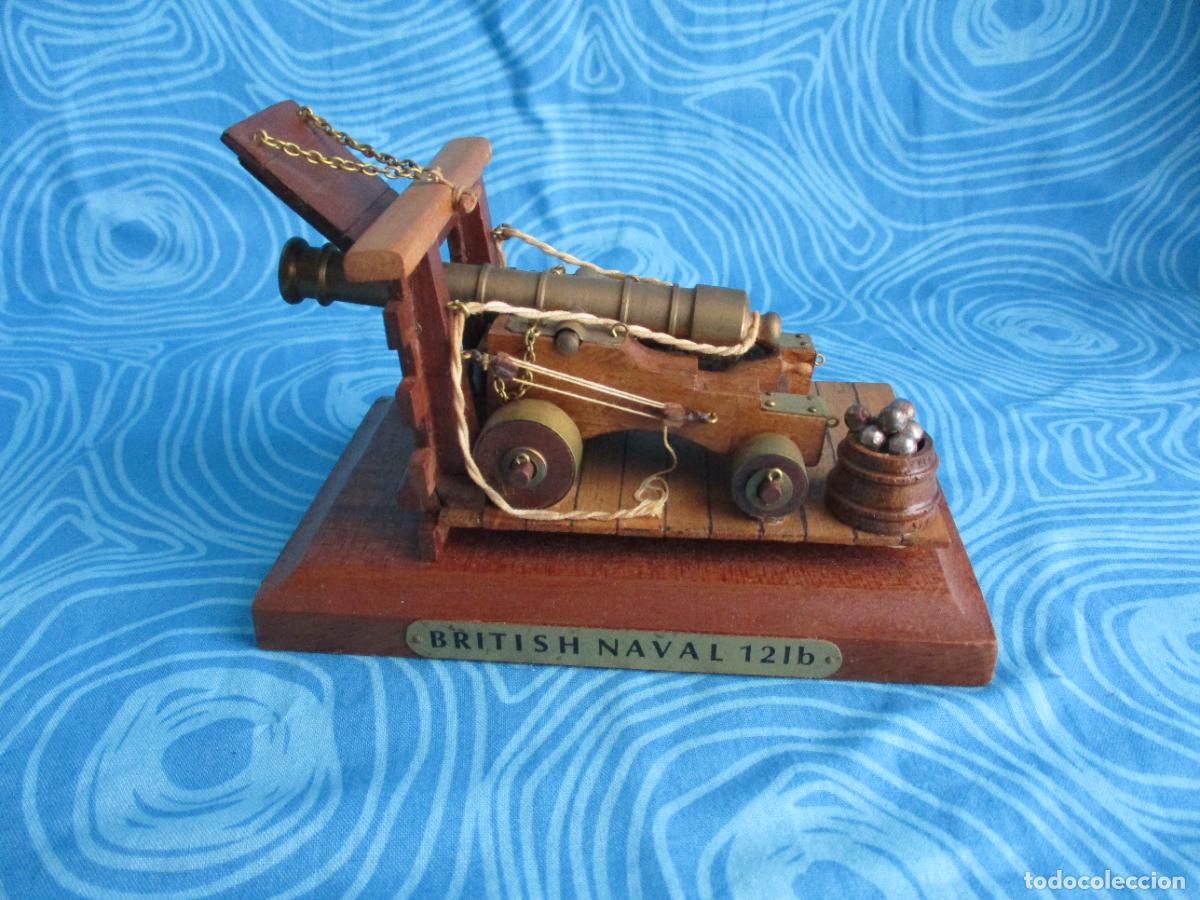 Militaria: CA&Ntilde;ON BRITICH NAVAL 12Ib MINIATURA