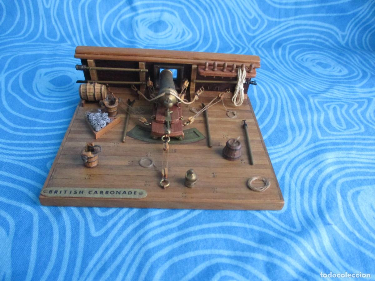 Militaria: CA&Ntilde;ON BRITICH CARRONADE MINIATURA