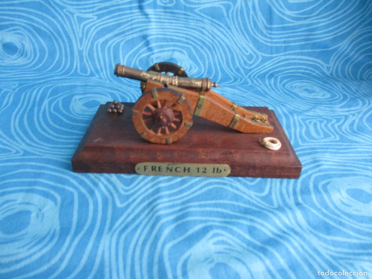 Militaria: CA&Ntilde;ON FRENCH 12 lb MINIATURA