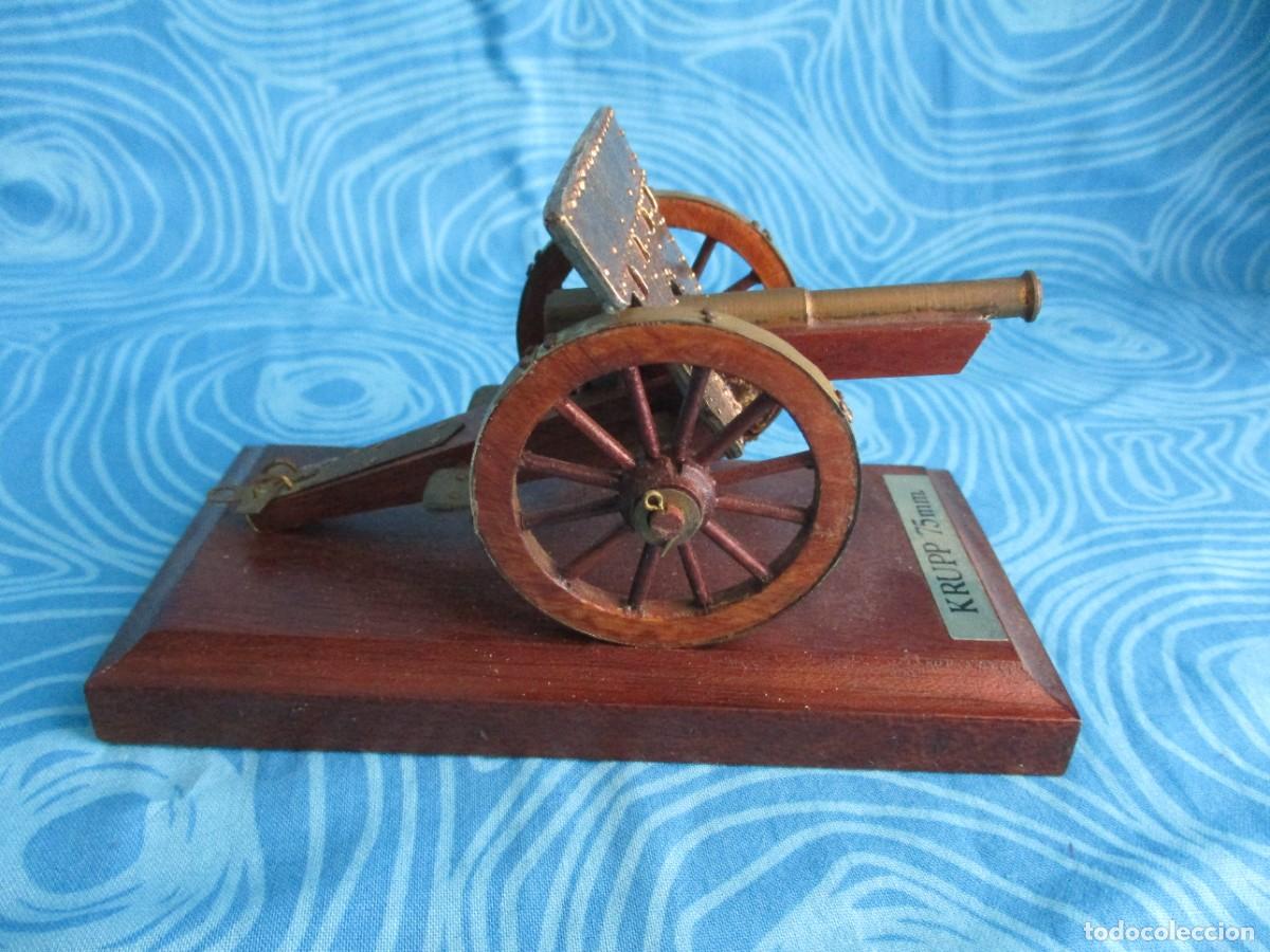 Militaria: CA&Ntilde;ON KRUPP 75 mm MINIATURA
