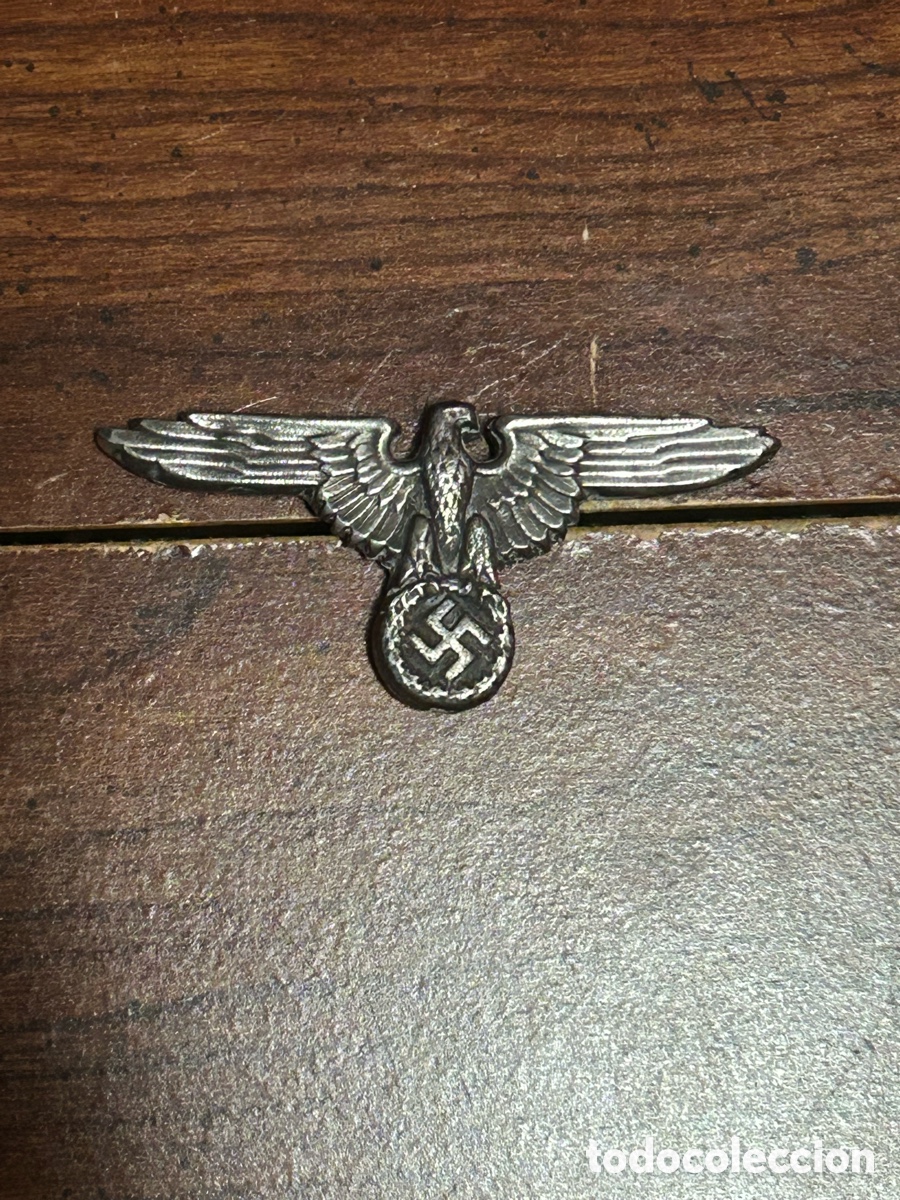 Military Antiques: German Eagle WW2 badge pin Waffen SS INSIGNIA MILITAR