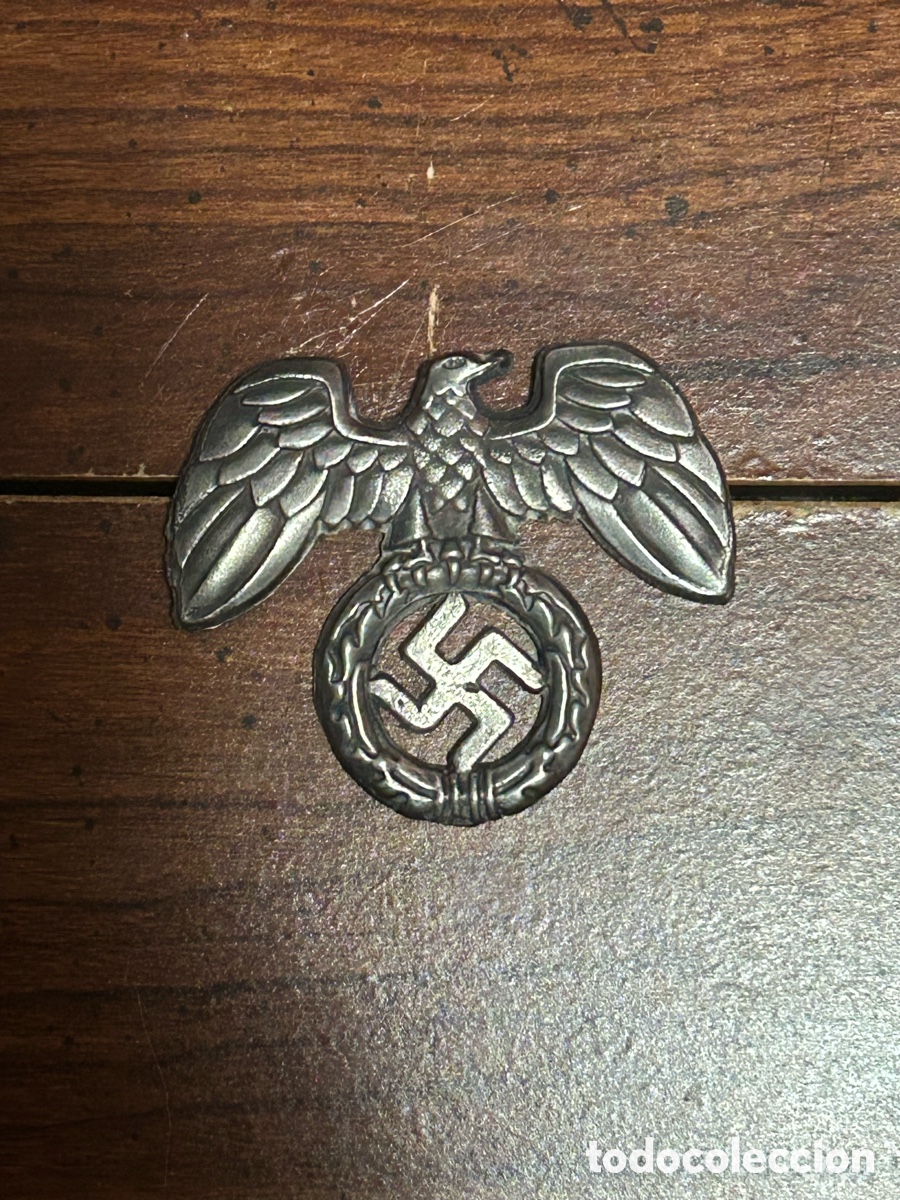 Military Antiques: German Eagle WW2 badge pin Waffen SS INSIGNIA MILITAR