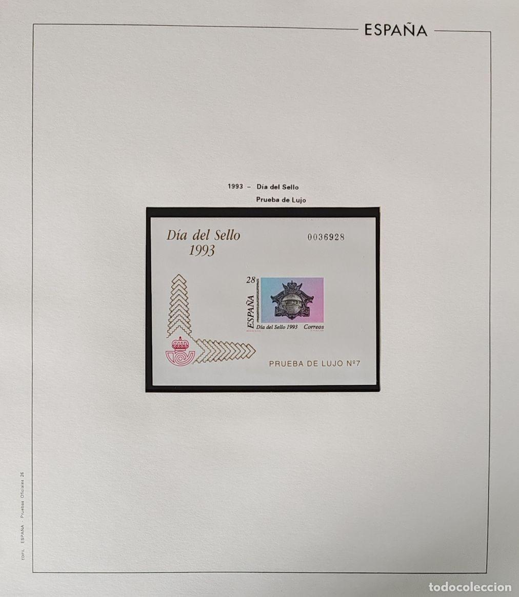 Militaria: Sellos Espa&ntilde;a. Pruebas Oficiales 28, 29 y 30. A&ntilde;o 1993