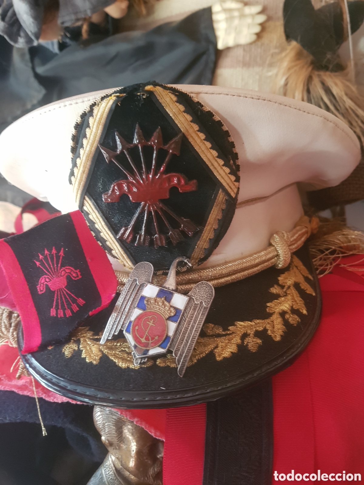 Militaria: LOTE DE LA FALANGE MAR&Iacute;TIMA