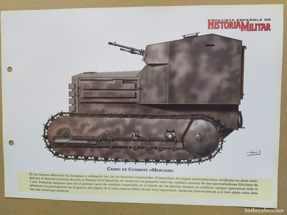 Militaria: CARRO DE COMBATE &rdquo;MERCIER&rdquo;