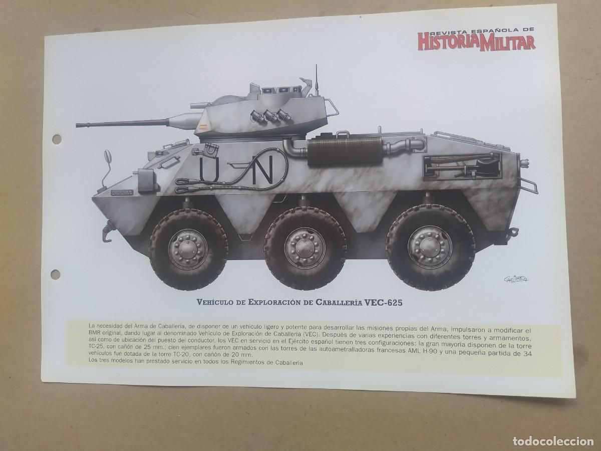 Militaria: VEH&Iacute;CULO DE EXPLORACI&Oacute;N DE CABALLER&Iacute;A VEC-625&acute;