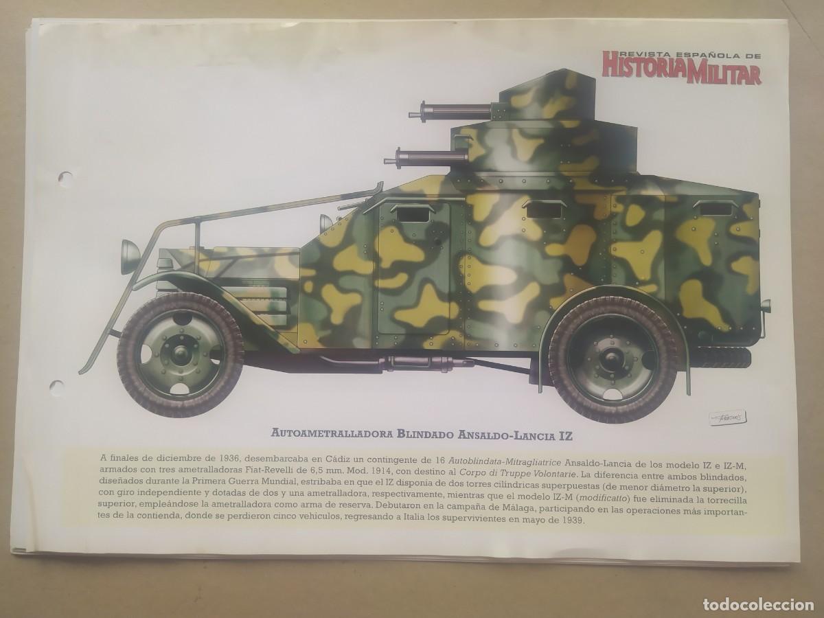 Militaria: AUTOAMETRALLADORA BLINDADO ANSALDO-LANZIA IZ