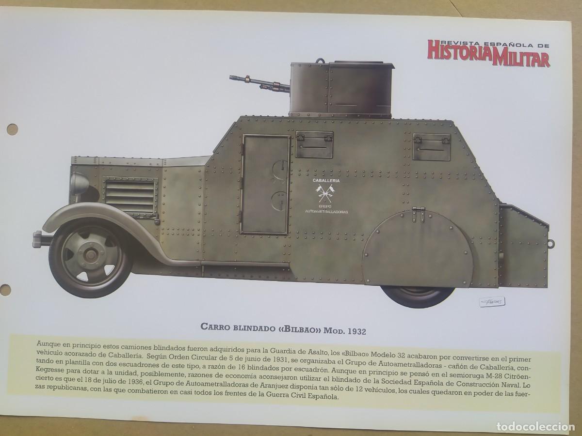Militaria: CARRO BLINDADO BILBAO MOD.1932