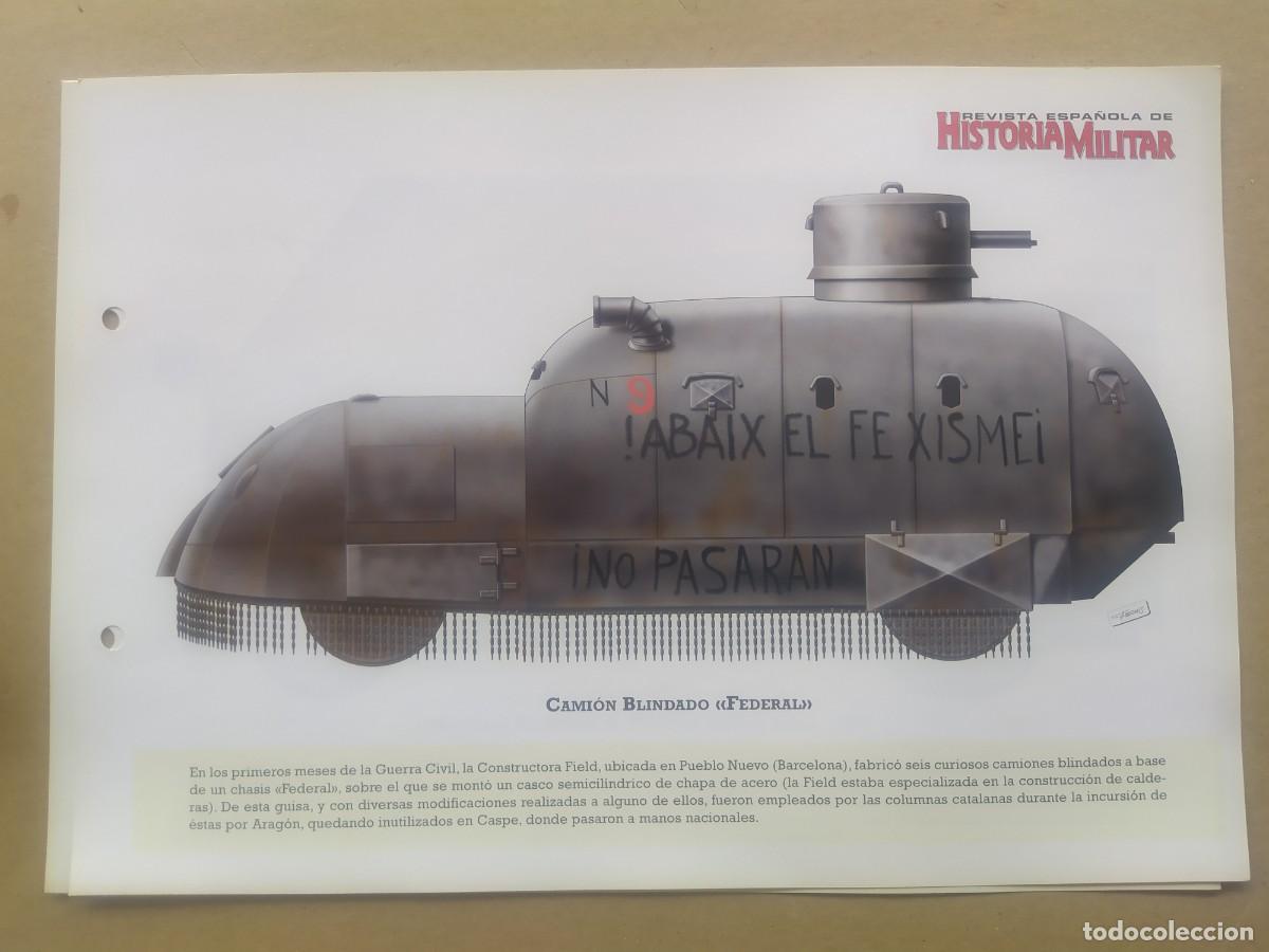 Militaria: CAMI&Oacute;N BLINDADO FEDERAL