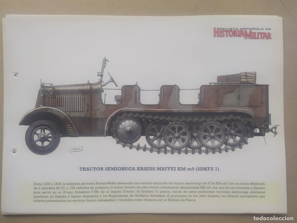 Militaria: TRACTOR SEMIORUGA KRAUSS MAFFEI KM M9 SDKFZ 7