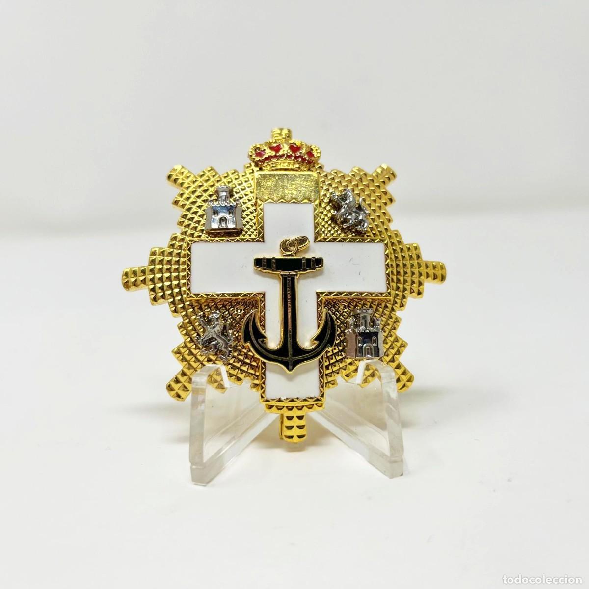 Militaria: Gran Cruz del M&eacute;rito Naval &ndash; Distintivo Blanco