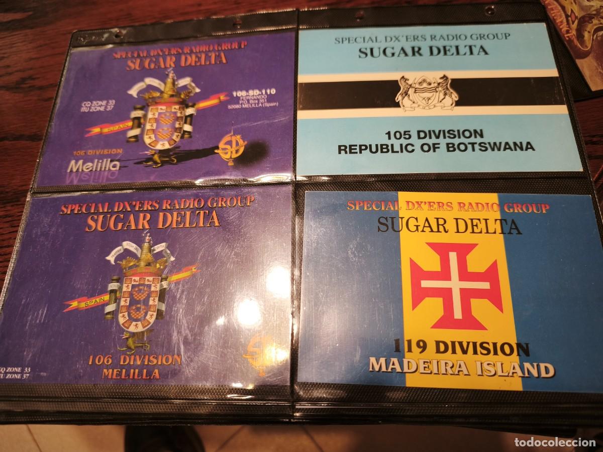 Militaria: Postales del Cuerpo Especial de Radioaficionados Sugar Delta