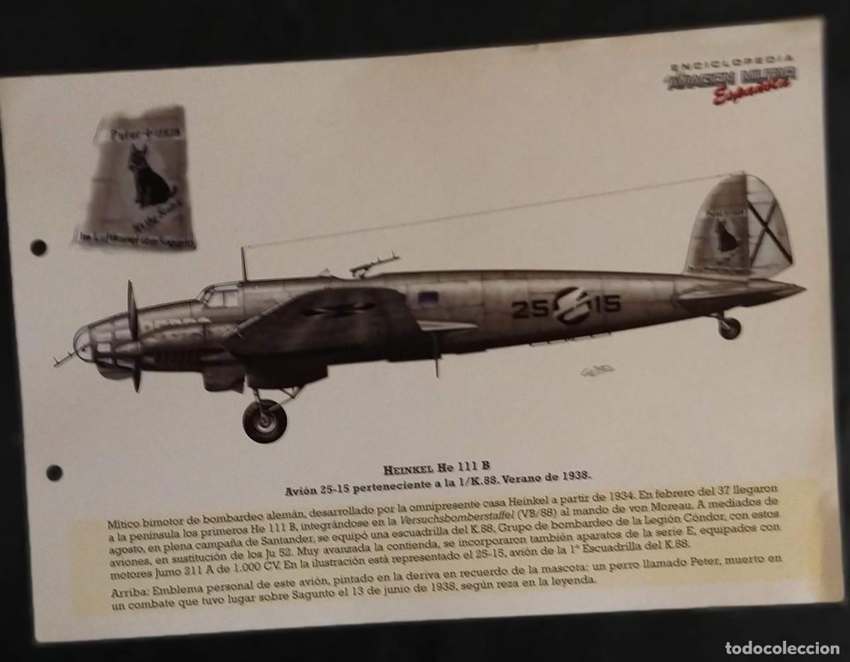 Militaria: HEINKEL HE-111 B. EN BUEN ESTADO