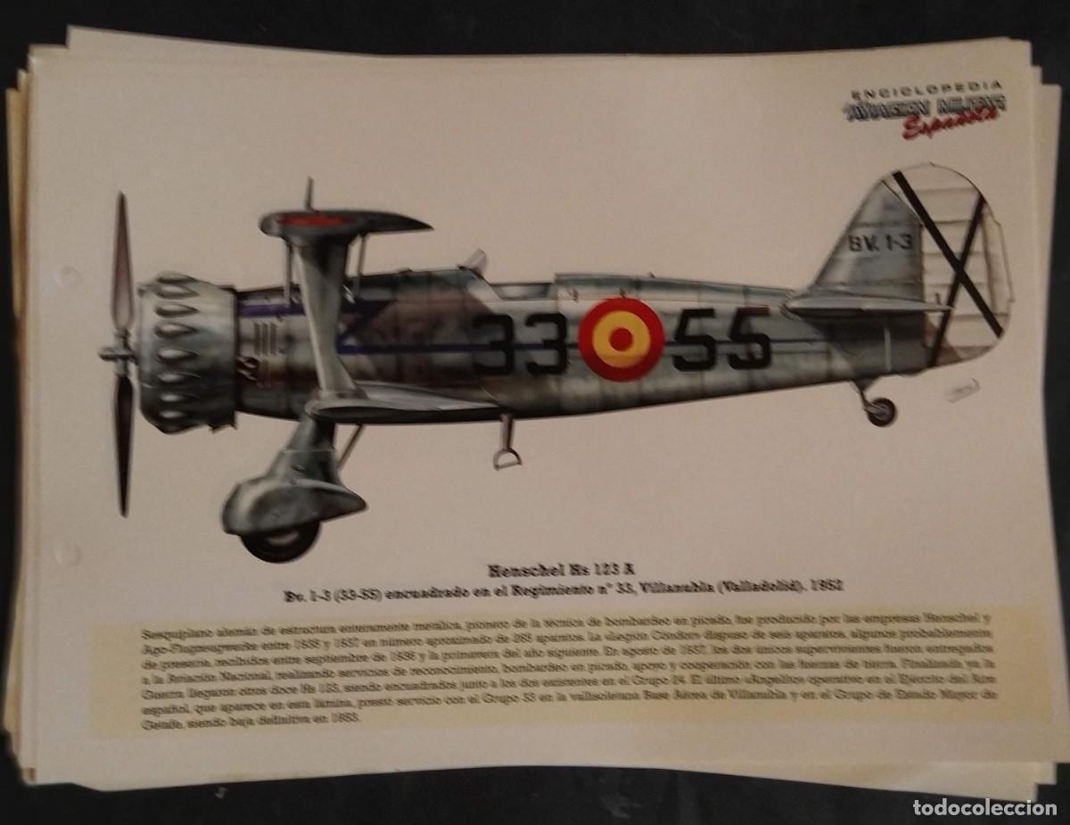 Militaria: HENSCHEL HS-123 A. EN BUEN ESTADO