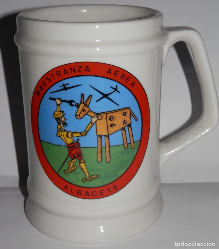 Militaria: JARRA DE LA UNIDAD MAESTRANZA AEREA DE ALBACETE DEL EJERCITO DEL AIRE