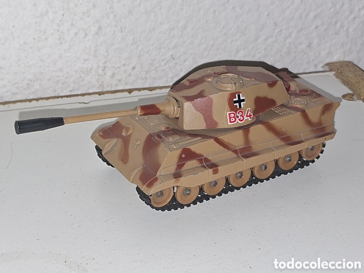 Militaria: Vehiculo militar Tanque, carro de combate - Corgi toys - King Tiger German heavy tank