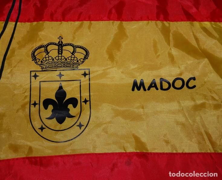 Militaria: BOLSA MOCHILA BANDERA DE ESPA&Ntilde;A MADOC