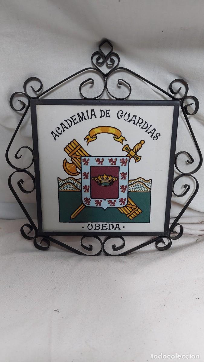 Militaria: Azulejo Academia de Guardias Ubeda