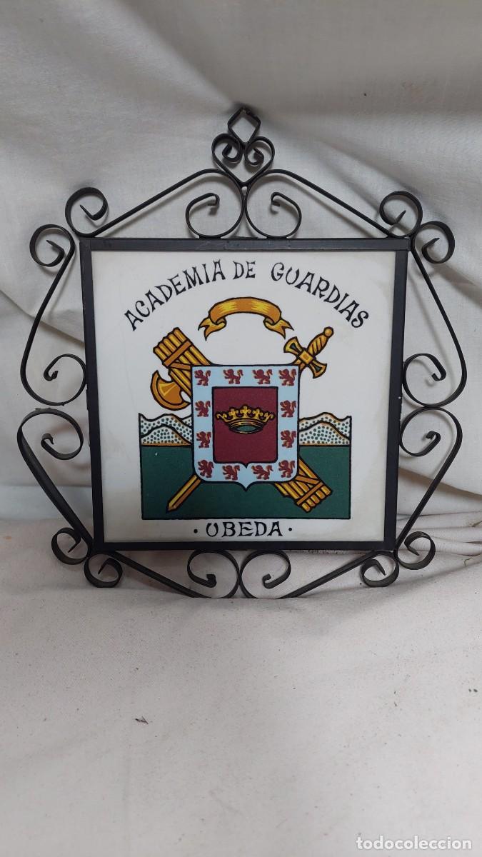 Militaria: Azulejo Academia de Guardias Ubeda