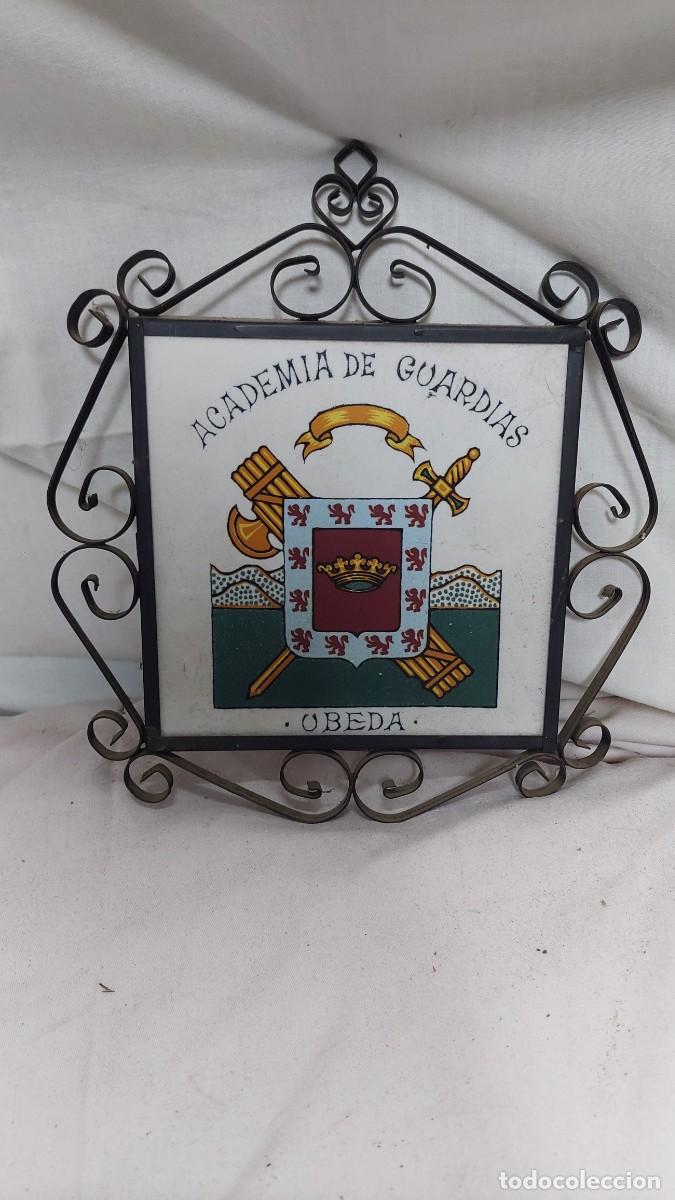 Militaria: Azulejo Academia de Guardias Ubeda