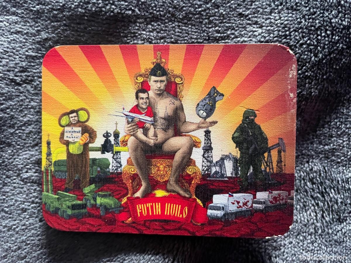 Militaria: Chapa Sarc&aacute;stica anti Putin Guerra de Ucrania
