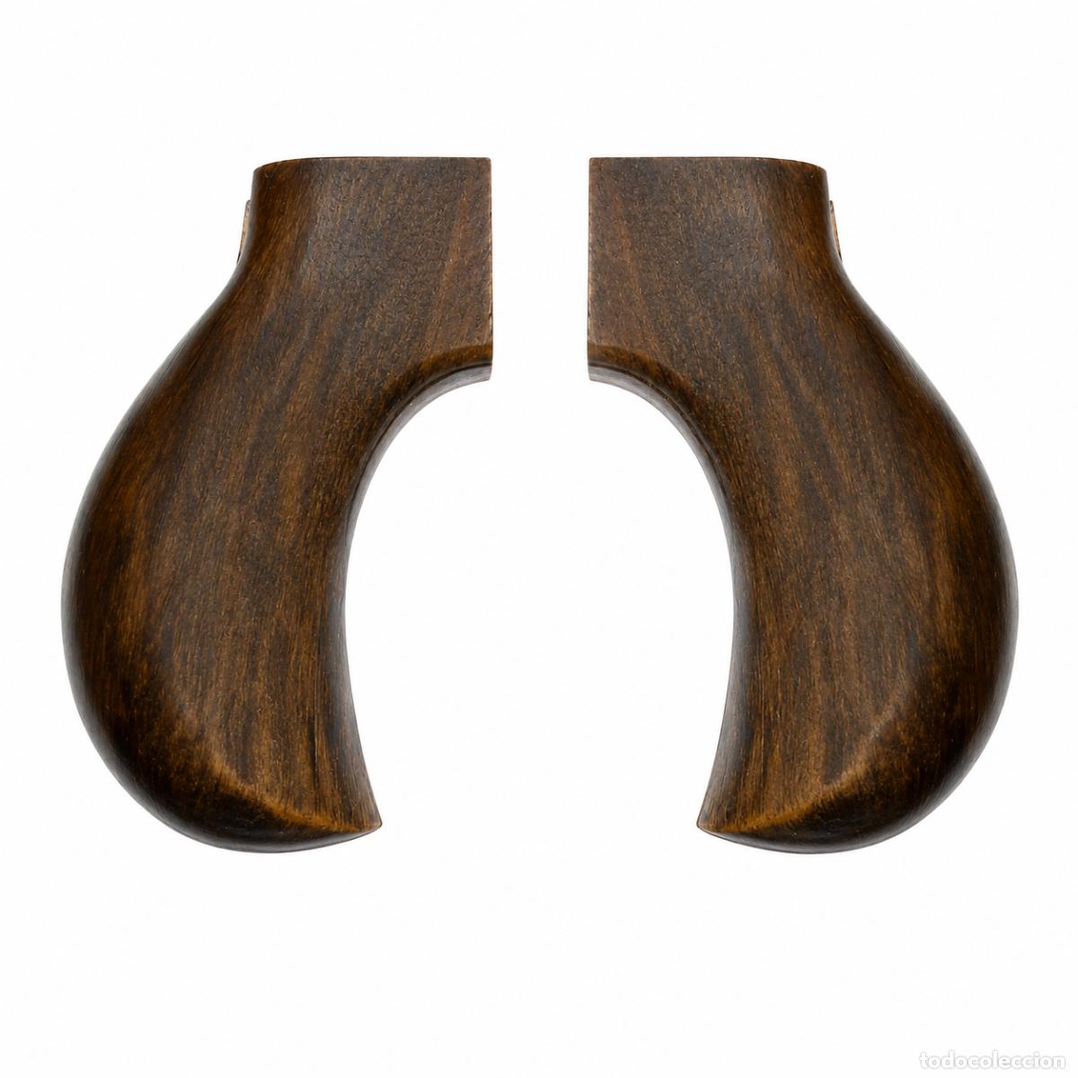 Militaria: Cachas Madera para Rev&oacute;lver Kolser Thunderer &ndash; Bird Head Grip Imitaci&oacute;n Madera